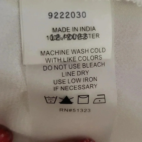 Minimalist Chic 3XL Winter White Flowy Tunic Lightweight Top - Picture 7 of 8